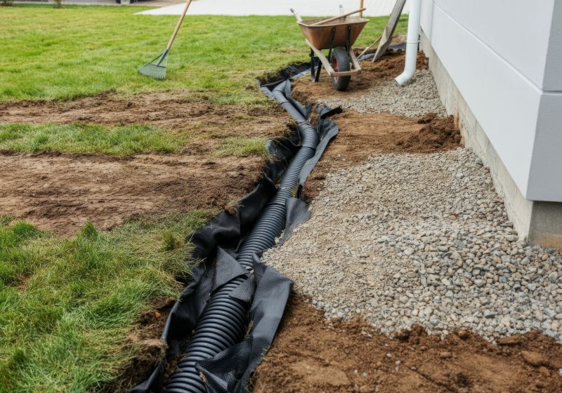 Foundation Drain Service